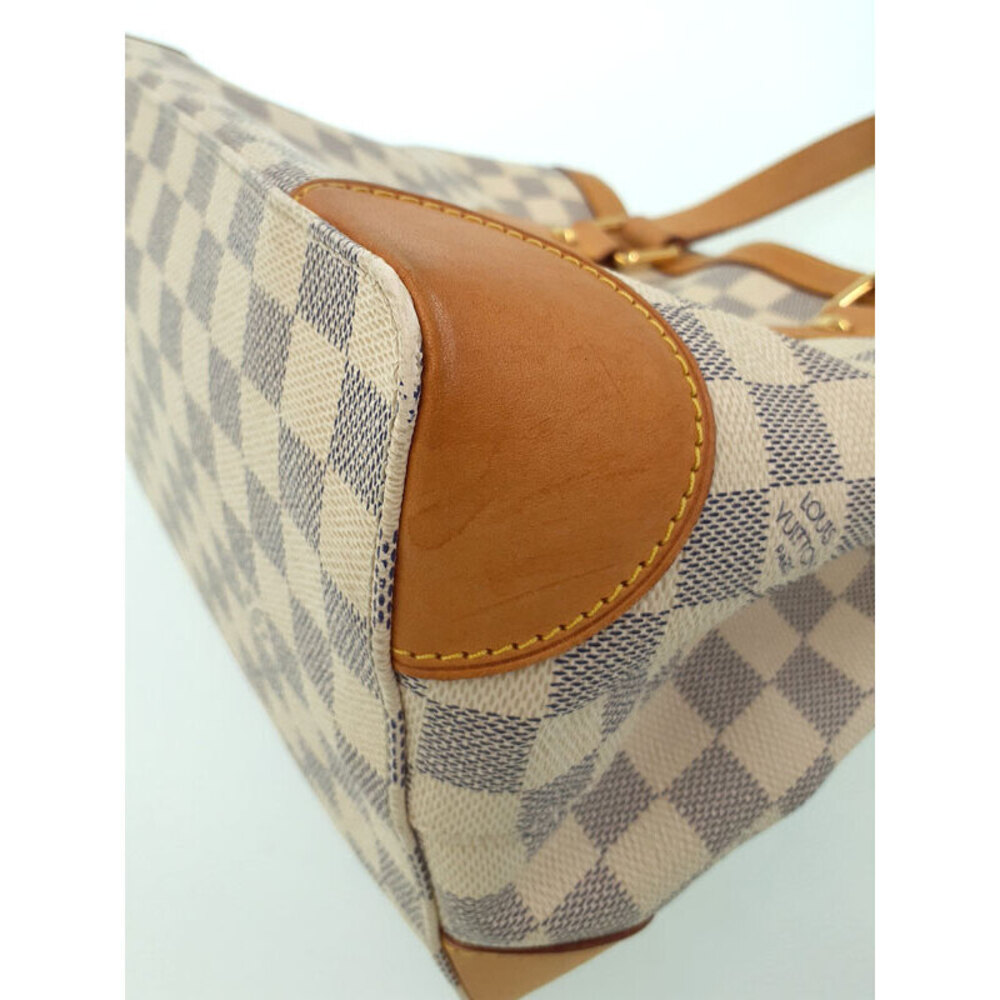 Louis Vuitton Damier Azur White Hampstead Tote Bag - Picture 4 of 8